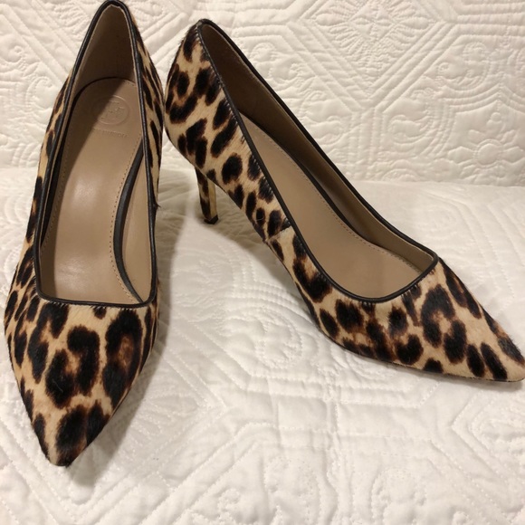 Tory Burch Shoes - Tory Burch Animal Hair Print Heels